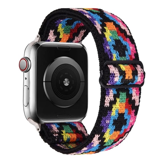NEW Aztec Colorful Elastic Loop Band Apple Watch 38/40/41 - Picture 2 of 9